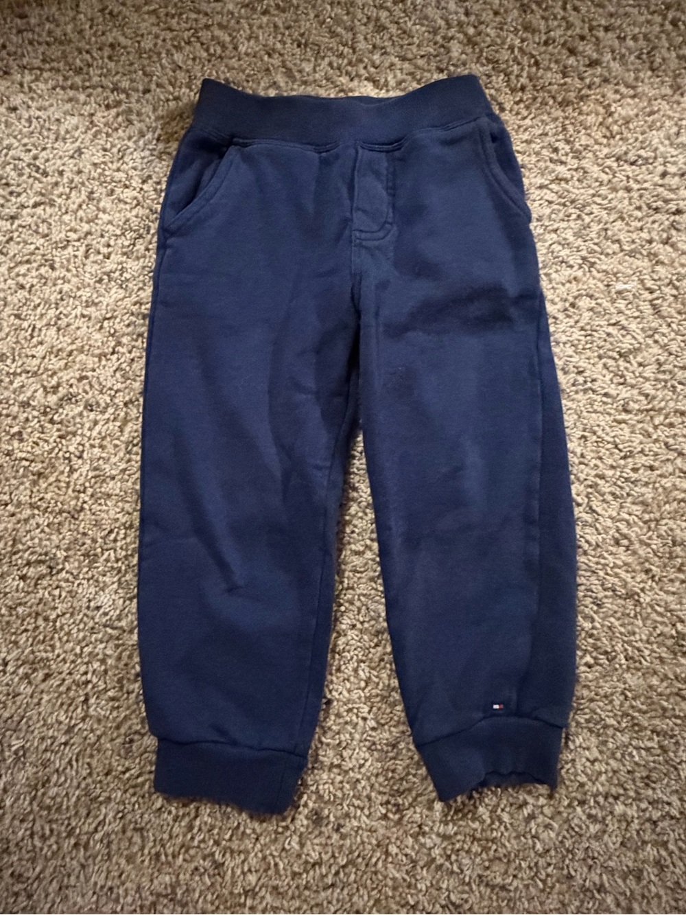 Tommy Hilfiger Navy Blue Kids Jogger Sweatpants
